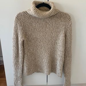 NEW Theory Beige Turtleneck